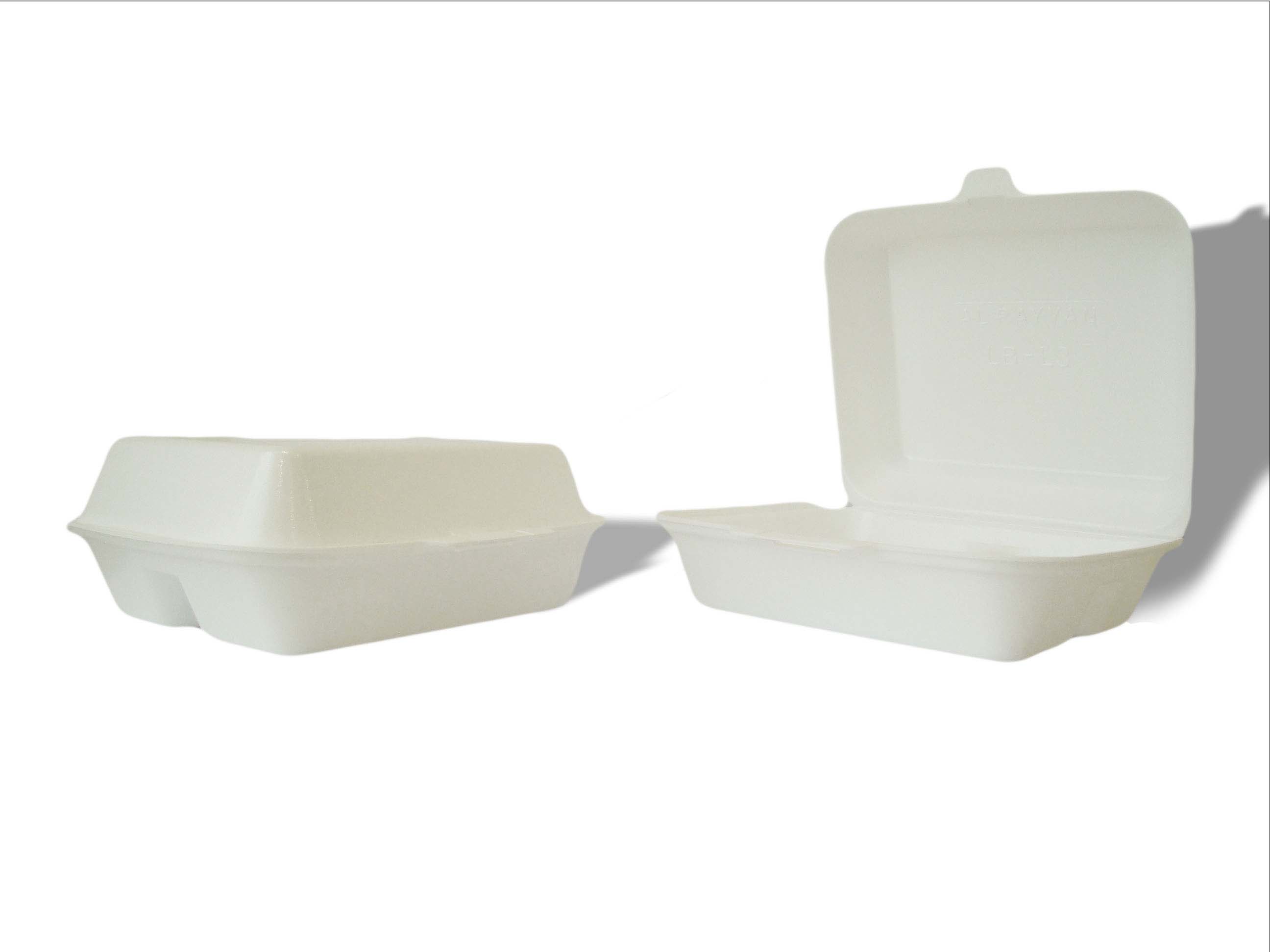 2LB White Foam 2S Tray 5.75 x 8.25 - 500/ct